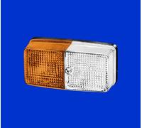 HELLA 2BE 003 347-001 Blinkleuchte - Halogen - 24/12V - Anbau/Anbau - Lichtscheibenfarbe: weiß/gelb - Stecker: Crimpkontakt - links/rechts - Menge: 1
