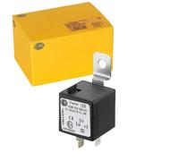Hella® Blinkgeber 12 V, mit Halter, 4-polig, Flachsteckanschluss, 4DM 003 360-021