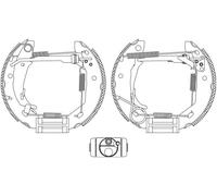 HELLA BREMSBACKEN-SATZ 180mm HINTERACHSE passend für MERCEDES-BENZ A-KLASSE