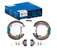 HELLA BREMSBACKEN-SATZ 203mm HINTERACHSE passend für MITSUBISHI COLT SMART