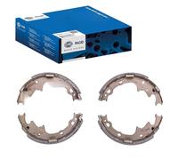 HELLA BREMSBACKEN-SATZ 228,6mm HINTERACHSE passend für CHRYSLER VOYAGER JEEP