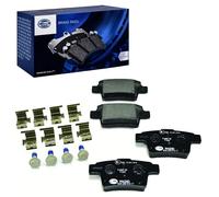HELLA BREMSBELÄGE HINTEN passend für FORD MONDEO FORD USA TAURUS JAGUAR X-