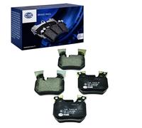 Hella Bremsbeläge Hinterachse Passend Für Bmw 1 8db 355 012-551 Bremsbelagsatz Scheibenbremse: A.b.s.: 37690 Abakus: 23102279 Ashika: 51000120 At