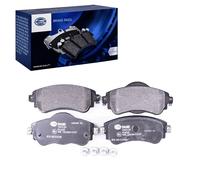 Hella Bremsbelagsatz 8DB 355 015-931 - vorne, ohne Verschleißwarnung 18,5 mm - für Citroën C4 II