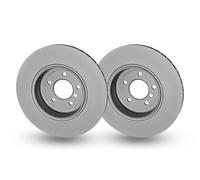 HELLA Bremsscheibe 8dd355123231 außenbelüftet 345mm 24mm für BMW (BRILLIANCE)