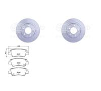 HELLA BREMSSCHEIBEN + BELÄGE 284mm HINTEN passend für HYUNDAI i30 GD
