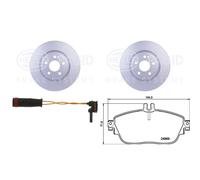 Hella Bremsscheiben + Beläge 320mm Vorne Passend Für Mercedes W176 W246 W117 Bremsscheibe: A.b.s.: 18315 Abakus: 23103279 Ashika: 60000509c Ate: 24