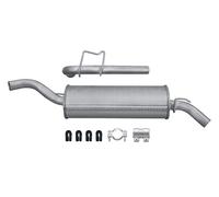 HELLA Endschalldämpfer hinten für RENAULT DACIA 8LD 366 033-811