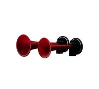 HELLA Horn 3PB 003 001-631 12 V 115 dB Hoch-/Tiefton rot-schwarz ECE