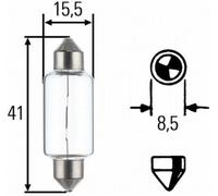 HELLA Glühlampe, Rückfahrleuchte STANDARD 8GM 002 091-141