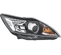 HELLA 1EL 354 807-061 Bi-Xenon Scheinwerfer - Ford Focus II (DA_, HCP, DP) - schwarz - ECE/CCC - für Rechtsverkehr - rechts