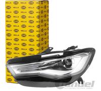 Hauptscheinwerfer links 12 V LED HELLA passend für u.a. AUDI A6