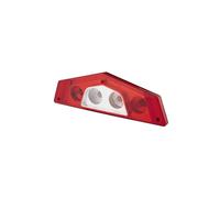 HELLA Rückleuchte - Caraluna X - Hybrid - 12V - Einbau/geschraubt - ECE | Lichtscheibenfarbe: glasklar/rot - Stecker: Schutz-Kontakt-Stecker - links - Menge: 1 - 2VP 012 570-171