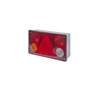 HELLA Rückleuchte - Glühlampe - 12V / 24V - Anbau/geschraubt - ECE/ADR/GGVS - Lichtscheibenfarbe: mehrfarbig - Stecker: Flachstecker - links - Menge: 1 - 2VP 340 400-151