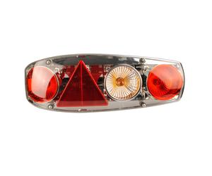 Hella Heckleuchte Caraluna II Plus Chromium Wohnwagen, links