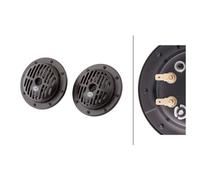 HELLA Horn 114 db(A) 12 V 72 W Signalhorn Set 310 Hz + 380 Hz Durchmesser 130 mm