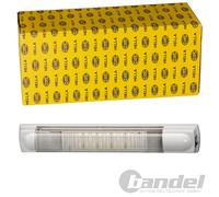 Hella LED Innenraumleuchte / Deckenleuchte mit Schalter 12 / 24 V 12 LEDs weiß 12 LEDs