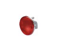 HELLA 2NE 302 252-037 Nebelschlussleuchte - Halogen - 12V - Einbau - Lichtscheibenfarbe: rot - Stecker: Flachstecker - hinten