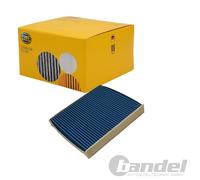HELLA POLLENFILTER antibakteriell passend für AUDI A1 SKODA FABIA RAPID ROOMSTER