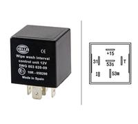 HELLA Relais, Wisch-Wasch-Intervall 5wg003620097 für Peugeot Vaughall Volvo SAAB GM RENAULT VW Porsche