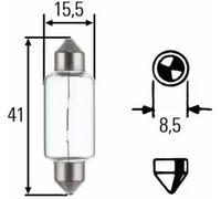 HELLA Rückfahrleuchte Glühlampe SV 8.5 12V 21W 8GM002091141