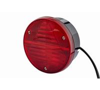 HELLA Rückleuchte - Glühlampe - 12V - Anbau/geschraubt - ECE/SAE - Lichtscheibenfarbe: rot - Kabel: 800mm - Stecker: Flachsteckhülse - links/rechts - Menge: 1 - 2VA 012 497-201