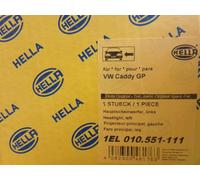 Hauptscheinwerfer HELLA 1EL 010 551-111, Links