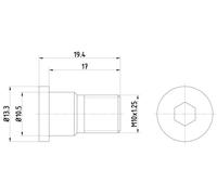 HELLA Schraube, Bremsscheibe 8DZ 355 209-071
