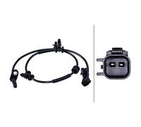 Sensor, Raddrehzahl HELLA 6PU 358 218-381 für TESLA, Vorderachse