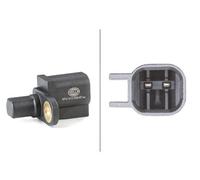 HELLA 6PU 012 039-971 ABS Sensor - Raddrehzahl - 12V - 2-polig - Hinterachse - Gesamtlänge: 55.3mm