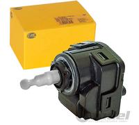 HELLA 6NM 007 282-651 Stellelement, Leuchtweiteregulierung - 12V - elektrisch - Halogen - H4