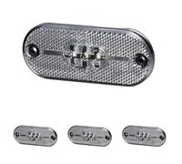 Hella VALUEFIT 2PG 357 009-021 Positionsleuchte - Begrenzungsleuchte - Anhänger - Wohnwagen - LED - 12V - Anbau/Schraubanschluss - Lichtscheibenfarbe: glasklar - vorne - Menge: 1 (Packung mit 4)