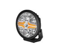 HELLA - 1FJ 357 199-061 - LED-Fernscheinwerfer, Blade Black 9 , 12/24V, weiß/gelb (amber), 1700lm