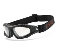 Helly Bikereyes Hellrider Motorradbrille, transparent für Männer