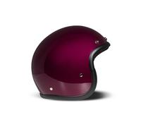 Helm Jet Cafe Racer DMD RETRO Lila Poliert