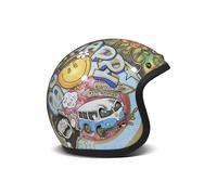 Helm Jet Cafe Racer DMD RETRO Woodstock