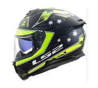 Helm LS2 FF808 Stream 2 Galdam Black Hi Vis Yellow, S S black yellow