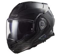 LS2 FF901 Advant X Carbon mit LS2-4X UCS Helm Solid black schwarz Klapp-Helm, L