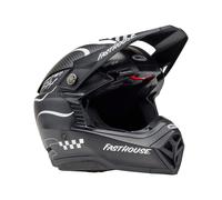 Helm Moto-Cross BELL MOTO-10 SPHERICAL Fasthouse Raven Schwarz Matt