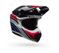 Helm Moto-Cross BELL MOTO-10 SPHERICAL RSD Old Glory Rot Blau Weiss