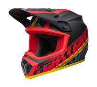 Helm Moto-Cross BELL MX-9 MIPS Offset Matte Black Red