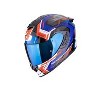 Helm Scorpion EXO 1400 Evo II Air Linart Schwarz-Blau-Rot, L L schwarz blau rot