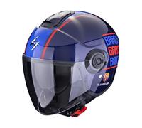 Helm Scorpion Exo City II FC Barcelona blau Gr. XL Motorradhelm Rollerhelm
