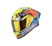 Helm Scorpion Exo R1 Evo II Air Aaron Misano Silber-Neon-Gelb, S S aron misano, silber-neongelb-blau