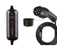 Helos E-Auto-Ladekabel Typ 2 auf Schuko TUEV 1-phasig bis zu 16A 3.6kW (357730)