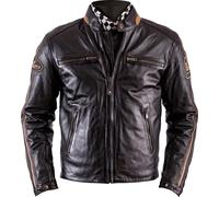 Helstons ACE Rag Motorrad Lederjacke, braun, Größe XL für Männer