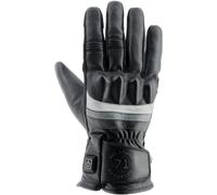 Helstons Bora Beheizbare Motorrad Handschuhe, schwarz/grau/weiß, Größe 13