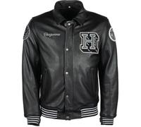 Helstons Cheyenne Motorrad Lederjacke, schwarz, Größe L für Männer