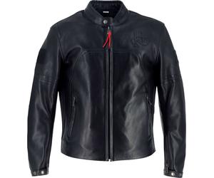 Helstons Indianapolis Motorrad Lederjacke, schwarz, Größe XL