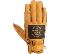 Helstons Motul Co-Brand Sommer Motorrad Handschuhe, gold, Größe M L für Männer